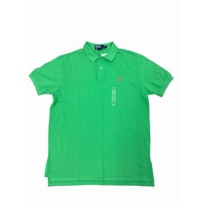 Polo by Ralph Lauren Men's Large Polo Shirt Tiller Green 100% Cotton NWT 85$